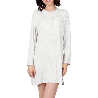 Chemise OPÉRA nuit Do Not Forget To Smile gris ADMAS