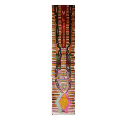 Tapis de couloir berbère en laine contemporain 72 x 355 cm AFK LIVING