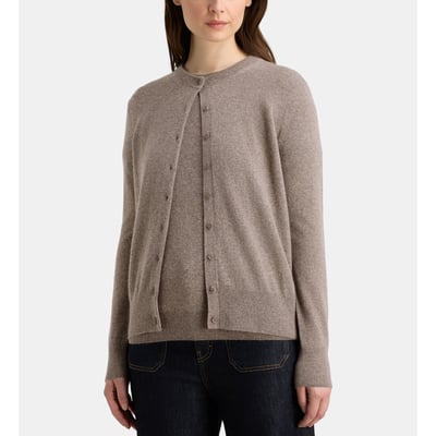 Cardigan droit zacao en cachemire GALERIES LAFAYETTE