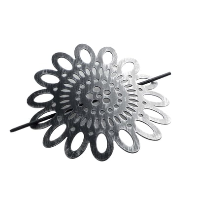 Embrasse Bicolore Mandie gris/argent EDEN