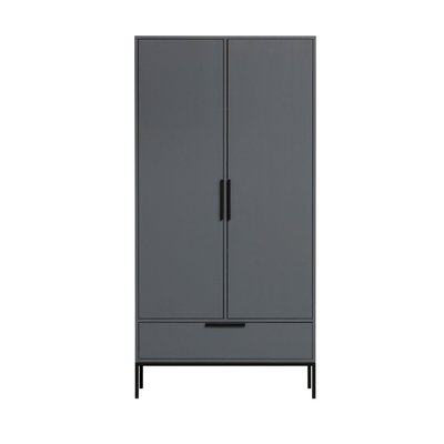 Armoire 2 portes et 1 tiroir en pin ADAM WOOOD