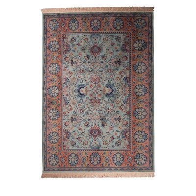 Tapis de salon persan vert - Old Bid DUTCHBONE