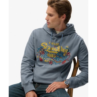 Sweat à capuche décontracté Vintage Logo Tokyo SUPERDRY
