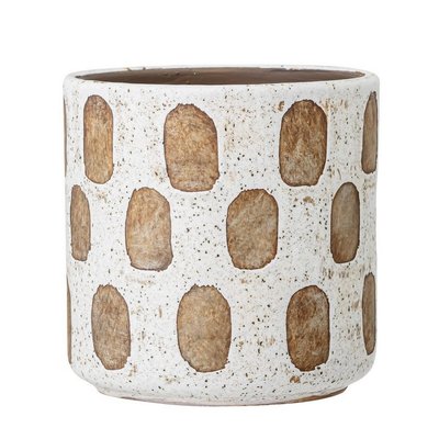 Cache-pot déco motifs terre cuite  Avo BLOOMINGVILLE