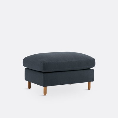 Pouf coton/polyester Loméo LA REDOUTE INTERIEURS