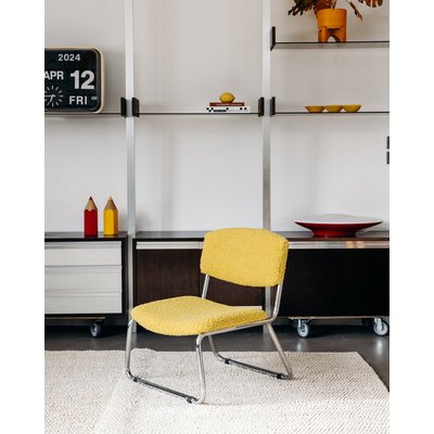 Fauteuil jaune Jakob N°257 - Bon état DEBONGOUT