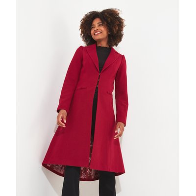 Manteau bordeaux femme La Redoute