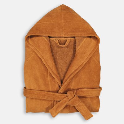 Trizie 450 G/m2 Velvet Terry Hooded Bathrobe LA REDOUTE INTERIEURS