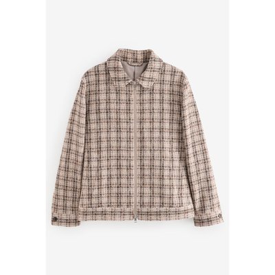 Veste aux carreaux bouclée NEXT