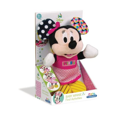 Baby minnie - peluche premières activités CLEMENTONI