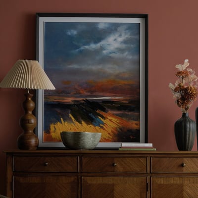 92x112cm Coastal Glow Framed Canvas ÉDITÉ