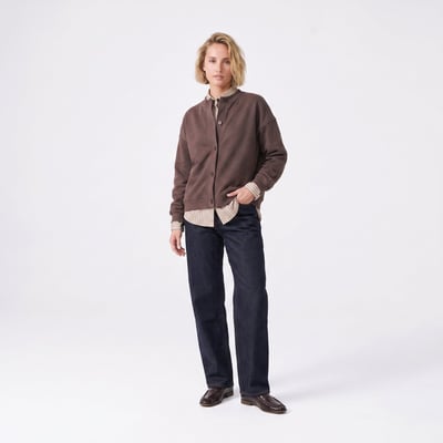 Veste femme boutonnée en coton EVAURA ARTLOVE
