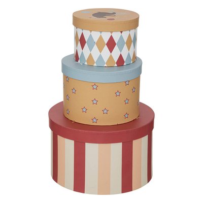 Set de 3 boîtes CIRCUS ATMOSPHERA