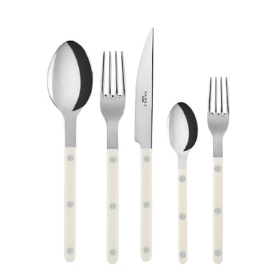 Set de 5 couverts de table, Bistrot SABRE