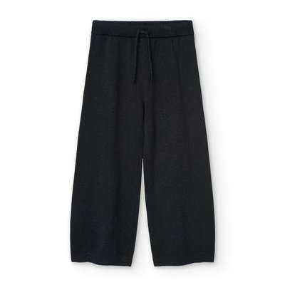 Pantalon large en maille avec fil doré BOBOLI