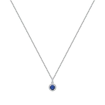Collier en argent 925 et oxyde de zirconium CLEOR