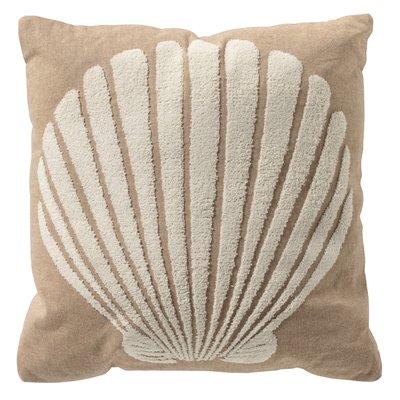 Coussin Merlijn - Beige, 45x45 cm DUTCH DECOR