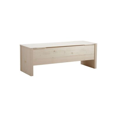 Coffre de rangement en bois brut AUBRY GASPARD