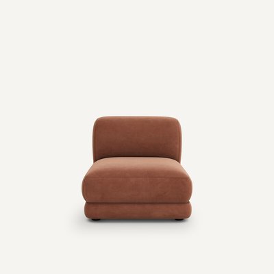 Poltrona modulabile velluto, Sister design E.Gallina AM.PM