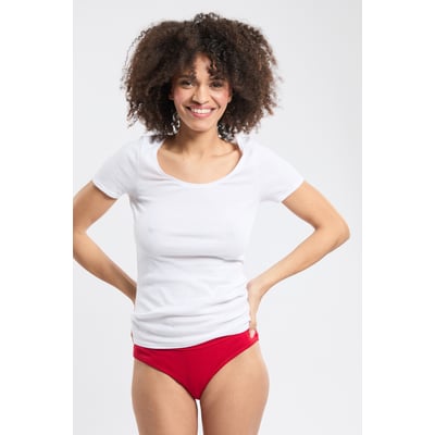 Culotte taille basse en coton léger bio ARMOR-LUX
