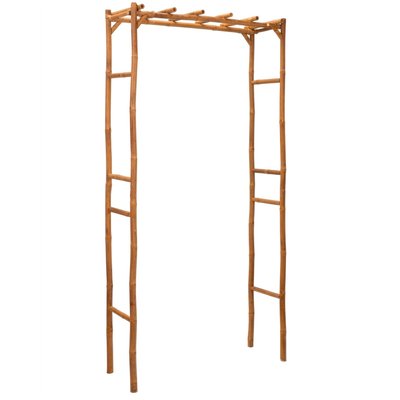 Arche de jardin en bambou 116x38x220cm WADIGA