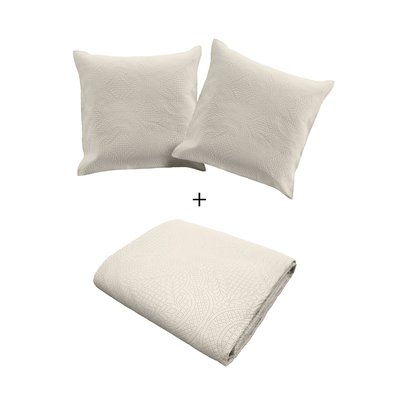 Couvre lit et taie en microfibre Romane DOUCEUR D'INTÉRIEUR