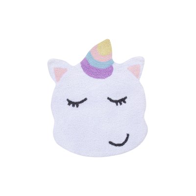 Tapis lavable en coton, HAPPY UNICORN HAPPY DECOR KIDS