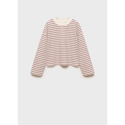 T-shirt imprimé à rayures MANGO KIDS