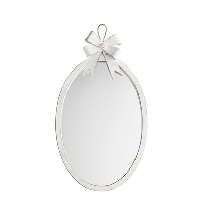 Miroir ovale petit modèle NŒUD MATHILDE M