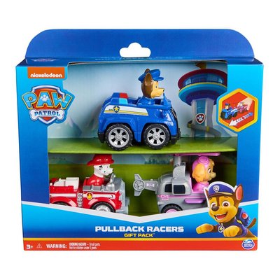 Pack de 3 vehicules retro friction la pat' patrouille SPINMASTER