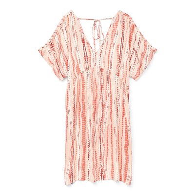 Robe imprimé, col V VERO MODA