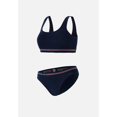 Ensemble Culotte Brassière En Coton Sans Couture Anaïs+CATHY LE SLIP FRANCAIS