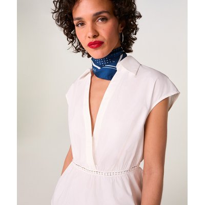Top blanc en coton RODIER