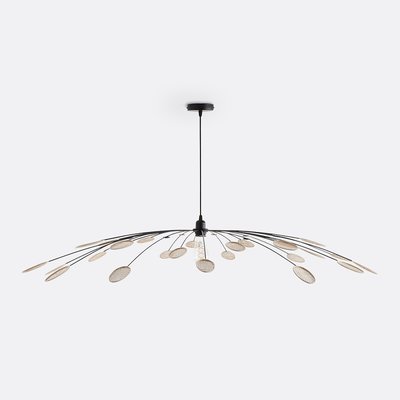 Suspension métal acier et cannage Ø138 cm, Léonie LA REDOUTE INTERIEURS