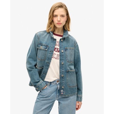Veste en jean brodée Chore SUPERDRY