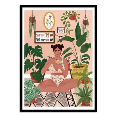 Affiche d'art - Plant home Version 2 - Maja Tomljanovic WALL EDITIONS