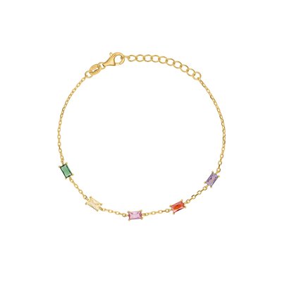 Bracelet en argent 925 et oxyde de zirconium CLEOR