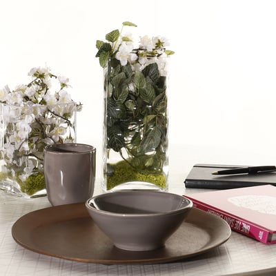 Vase décoratif en verre soufflé H16 VANITY SIA