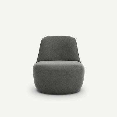 Draaifauteuil in stonewashed fluweel, Rosebury AM.PM