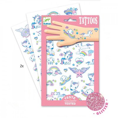 Tatouages enfant Licornes DJECO