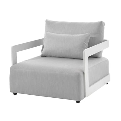 Fauteuil de jardin Rafa gris foncé GESCOVA