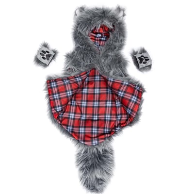 Déguisement enfant veste Loup toute douce avec gants GREAT PRETENDERS