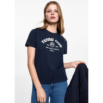 T-shirt message manches courtes MANGO TEEN