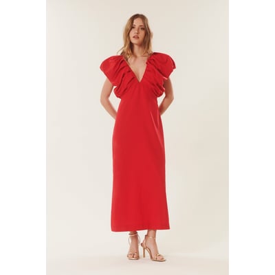Robe midi lin DEANNA BENOA
