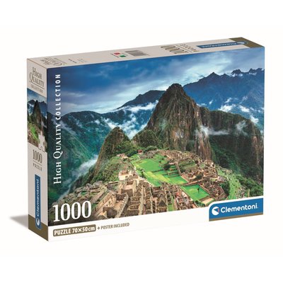 Compact 1000 pièces - machu picchu CLEMENTONI
