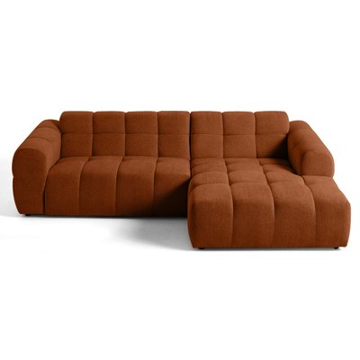 Canapé d'Angle droit en Tissu texturé 4 places - RAY LISA DESIGN