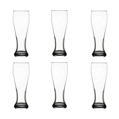 Lot de 6 verres à bière 40cl, BRASSEUR NOVASTYL