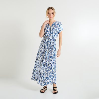 Robe longue imprimée GRAIN DE MALICE