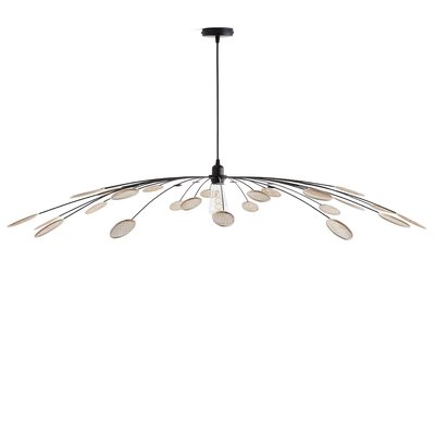 Suspension métal acier et cannage Ø138 cm, Léonie LA REDOUTE INTERIEURS