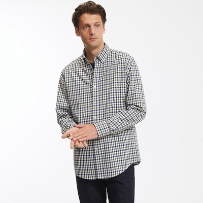 Chemise droite vichy, manches longues LA REDOUTE COLLECTIONS